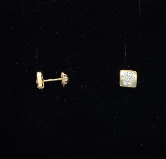 PENDIENTES ORO 18515 2