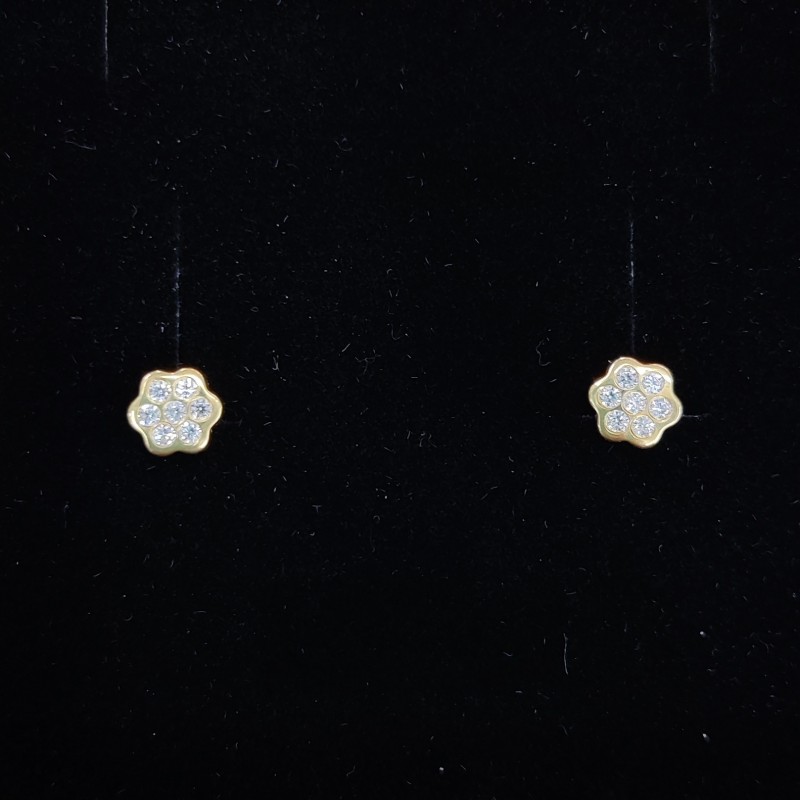 PENDIENTES ORO 13513
