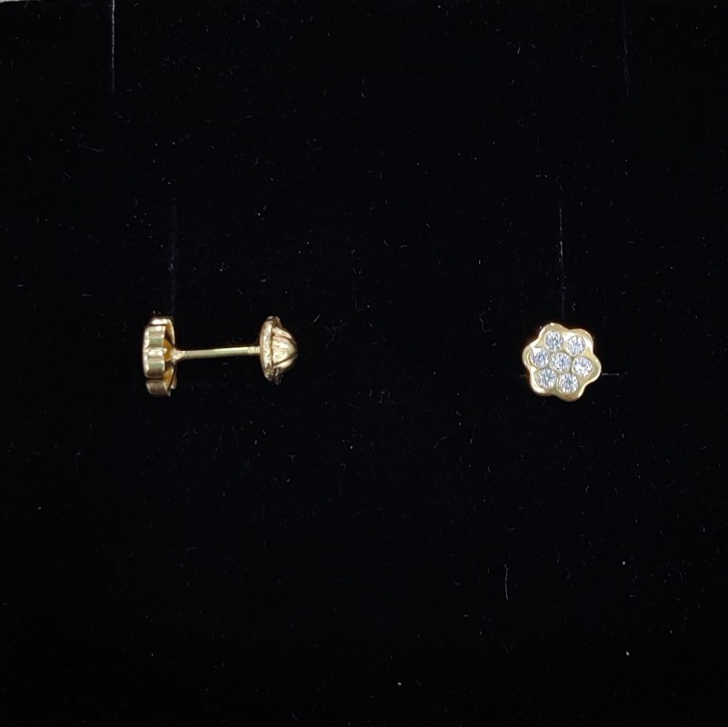 PENDIENTES ORO 13513