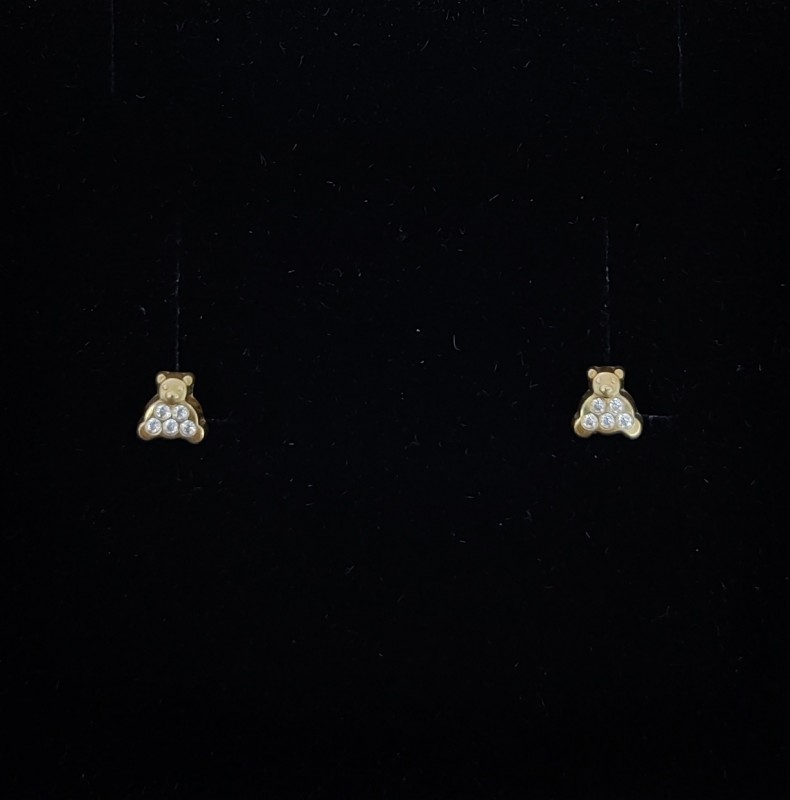 PENDIENTES ORO 17253