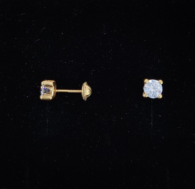 PENDIENTES ORO 13286
