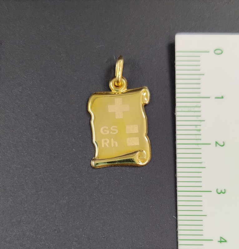 PERGAMINO ORO 100701/6 PERGAMINO ORO 100701/6