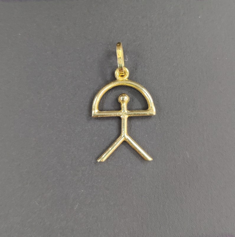 COLGANTE ORO INDALO 160O